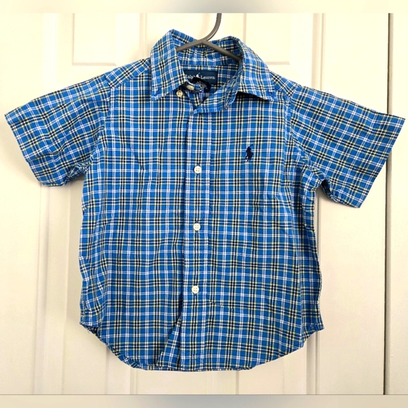 Ralph Lauren Other - Toddler buttoned down plaid shirt